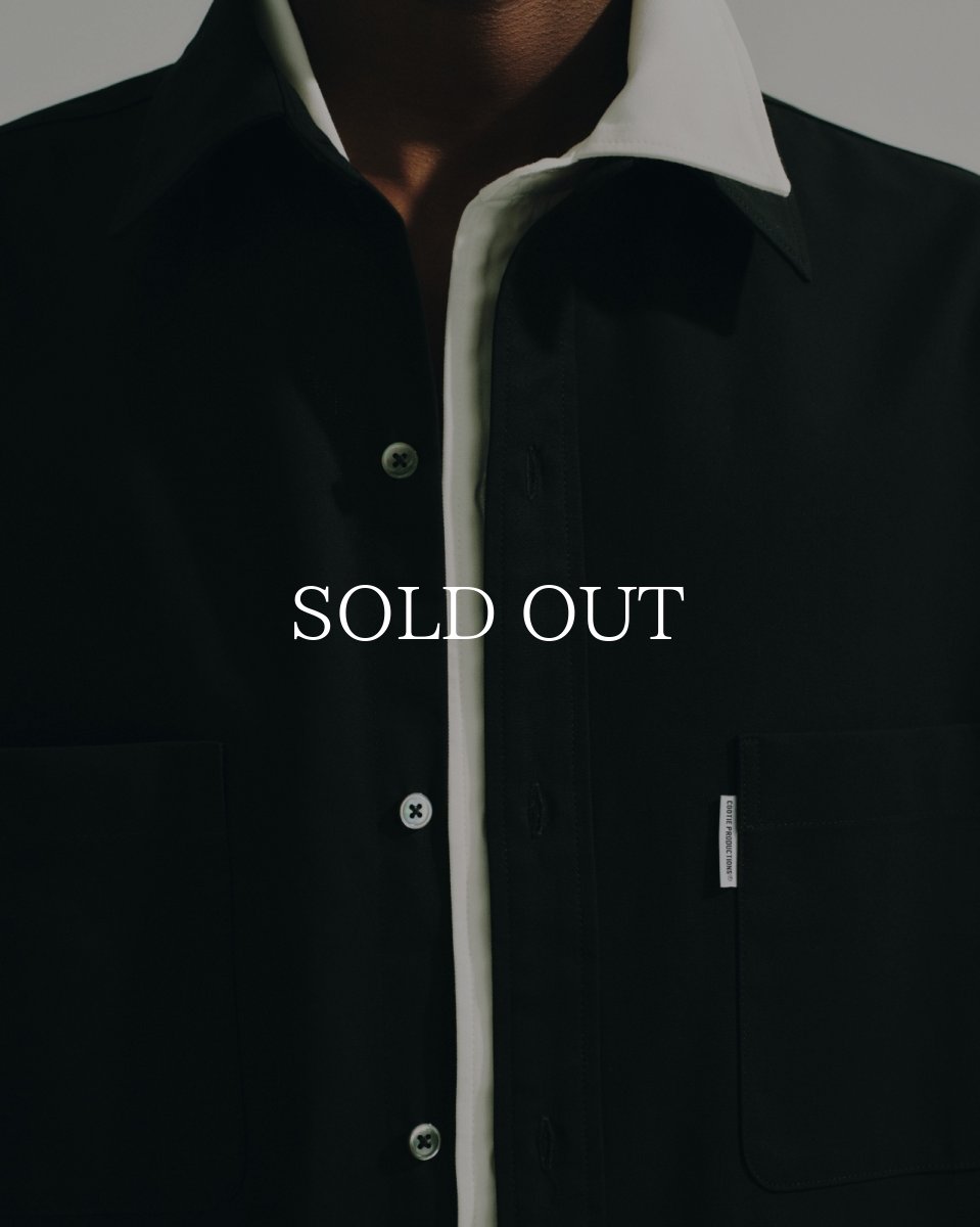 画像8: COOTIE PRODUCTIONS   Cotton Gabardine Boxy L/S Shirt (8)