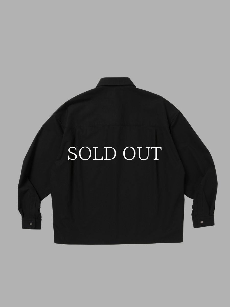 画像2: COOTIE PRODUCTIONS   Cotton Gabardine Boxy L/S Shirt (2)