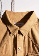 画像9: MASSES  WESTERN SHIRT NP (9)