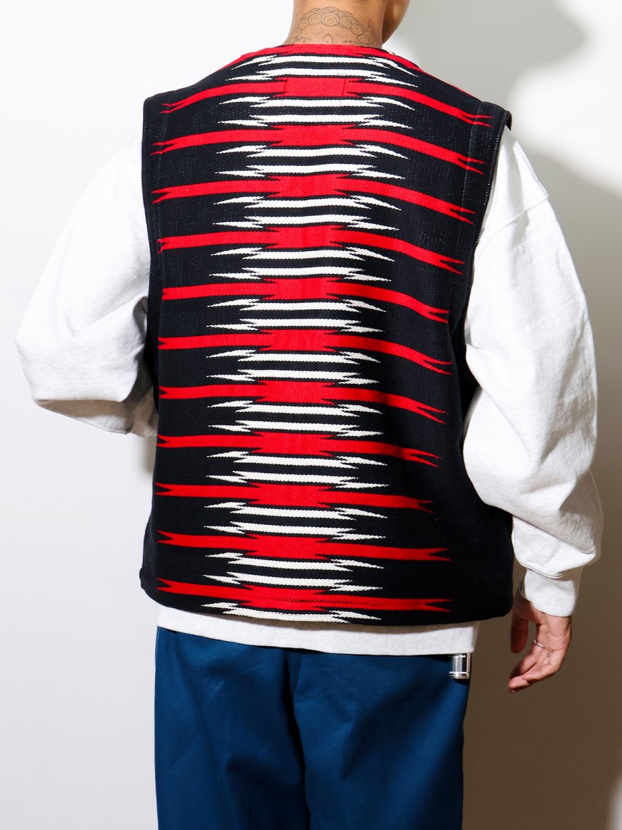 画像4: CALEE  NATIVE BLANKET VEST (4)