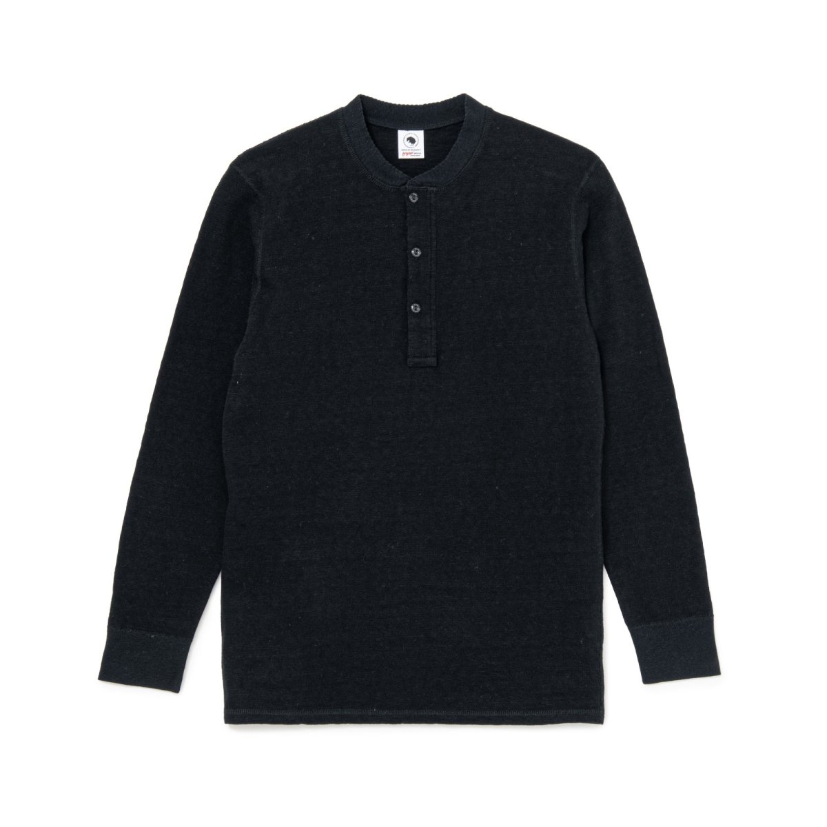 画像3: RATS   HENLEY NECK L/S TEE (3)