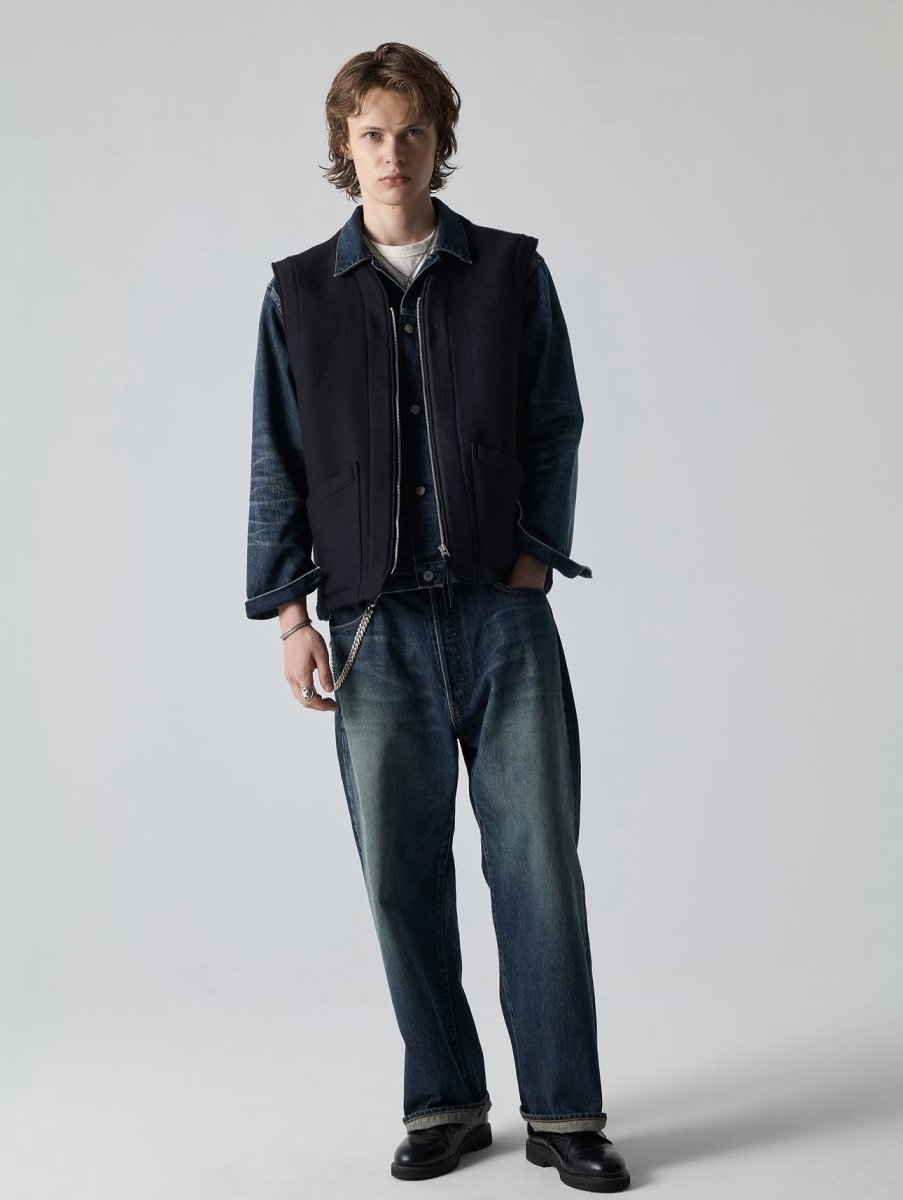 画像10: CALEE  NATIVE BLANKET VEST (10)