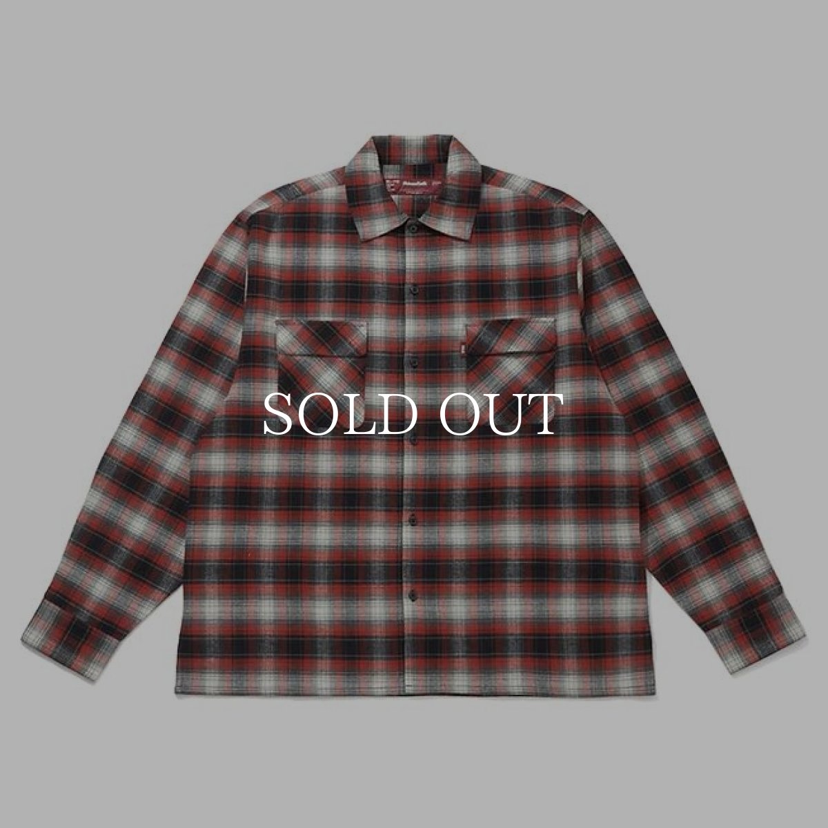 画像2: HideandSeek  Check L/S Shirt (2)