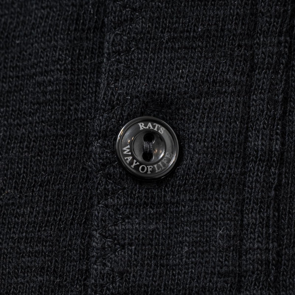 画像4: RATS   HENLEY NECK L/S TEE (4)