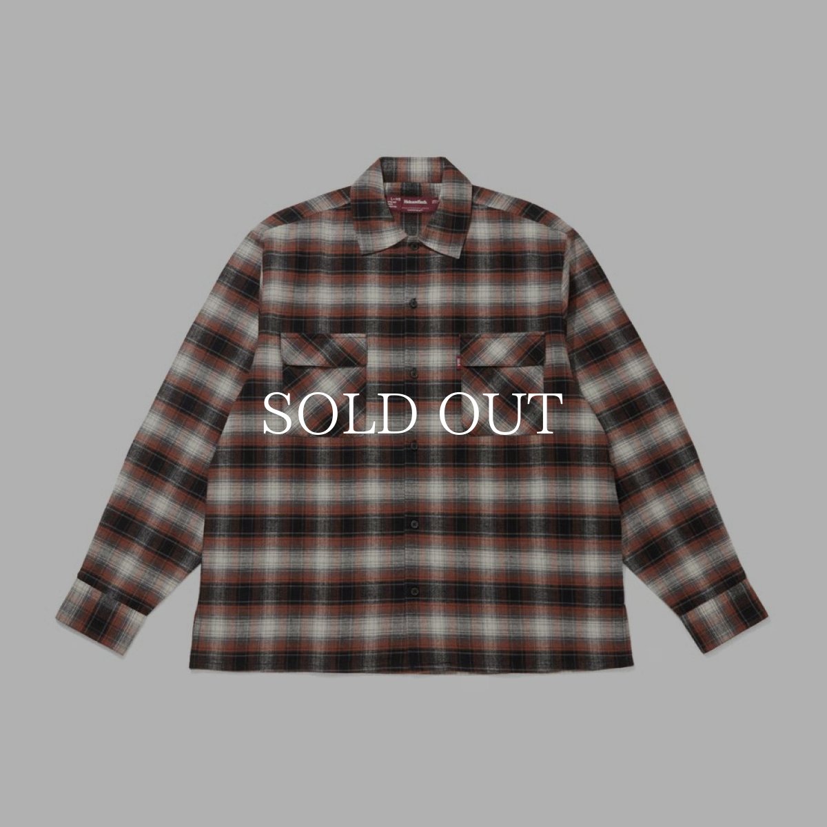 画像7: HideandSeek  Check L/S Shirt (7)