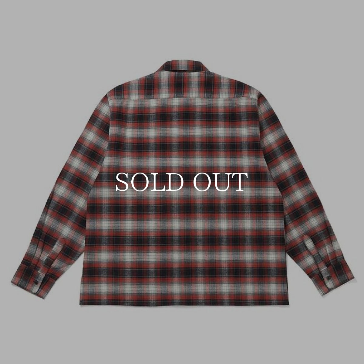 画像3: HideandSeek  Check L/S Shirt (3)