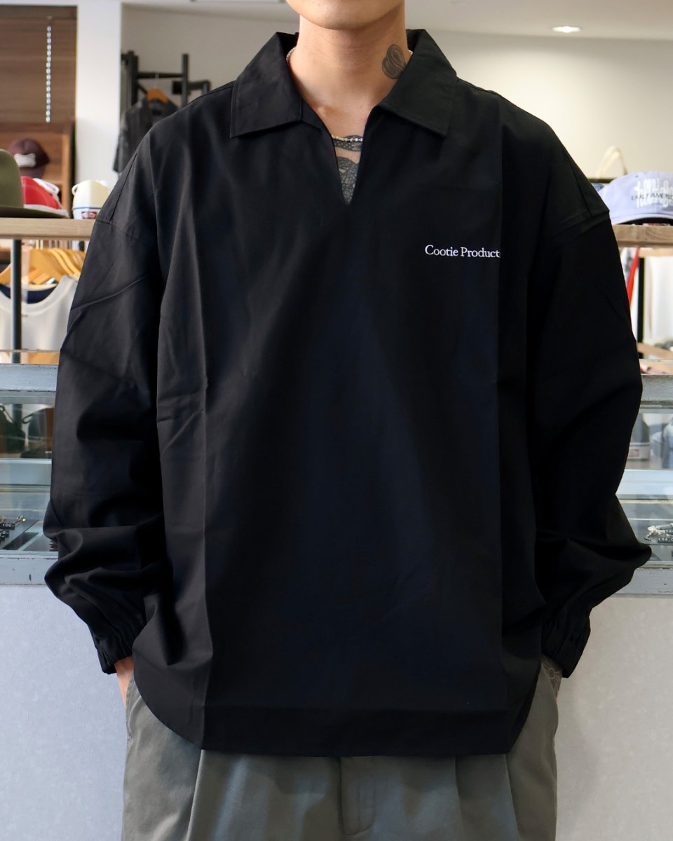 画像3: COOTIE PRODUCTIONS   Cotton Gabardine L/S Skipper Shirt (3)