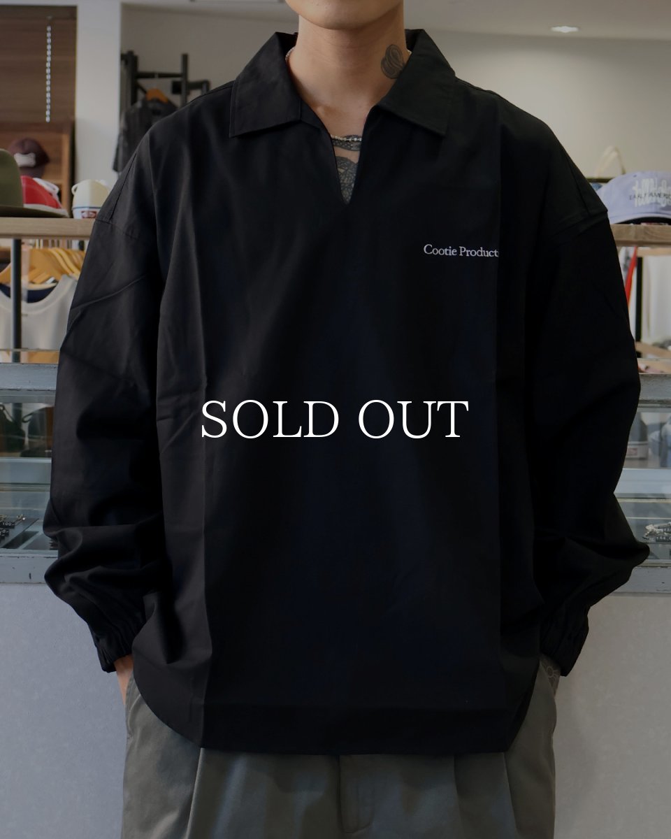 画像3: COOTIE PRODUCTIONS   Cotton Gabardine L/S Skipper Shirt (3)