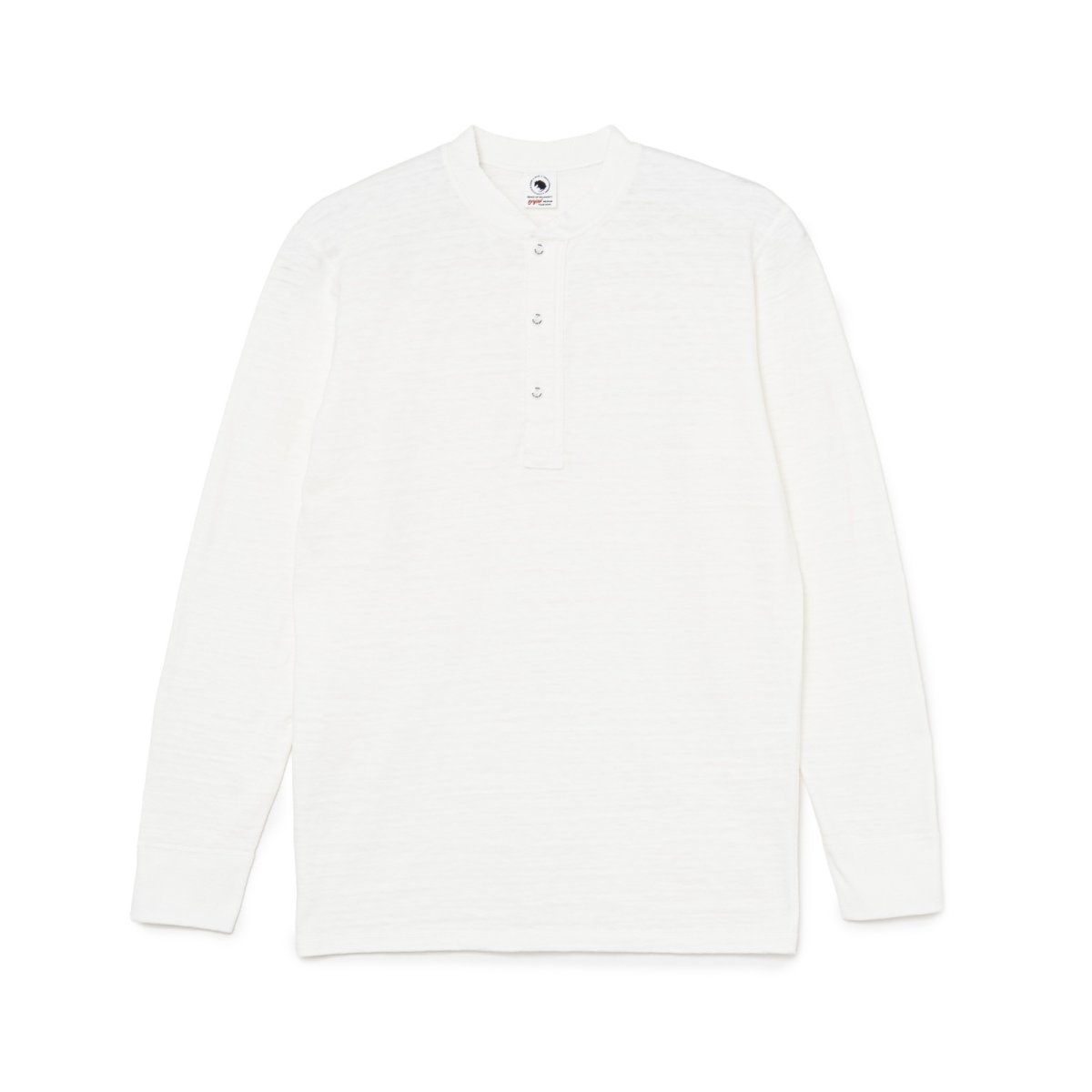 画像1: RATS   HENLEY NECK L/S TEE (1)