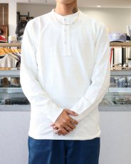 画像2: RATS   HENLEY NECK L/S TEE (2)