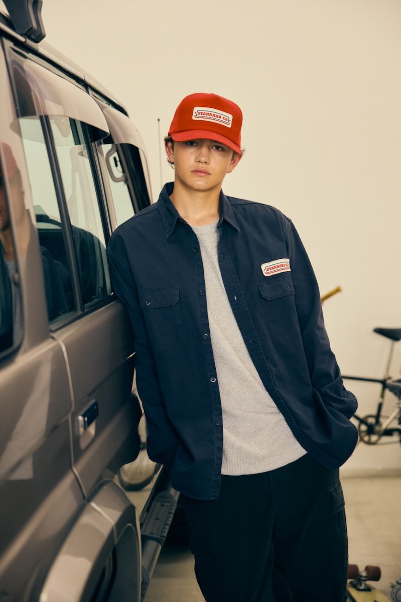 画像11: STANDARD CALIFORNIA  SD Logo Patch Mesh Cap (11)