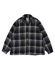 画像1: BOW WOW  CHECK RAYON SHIRT (1)