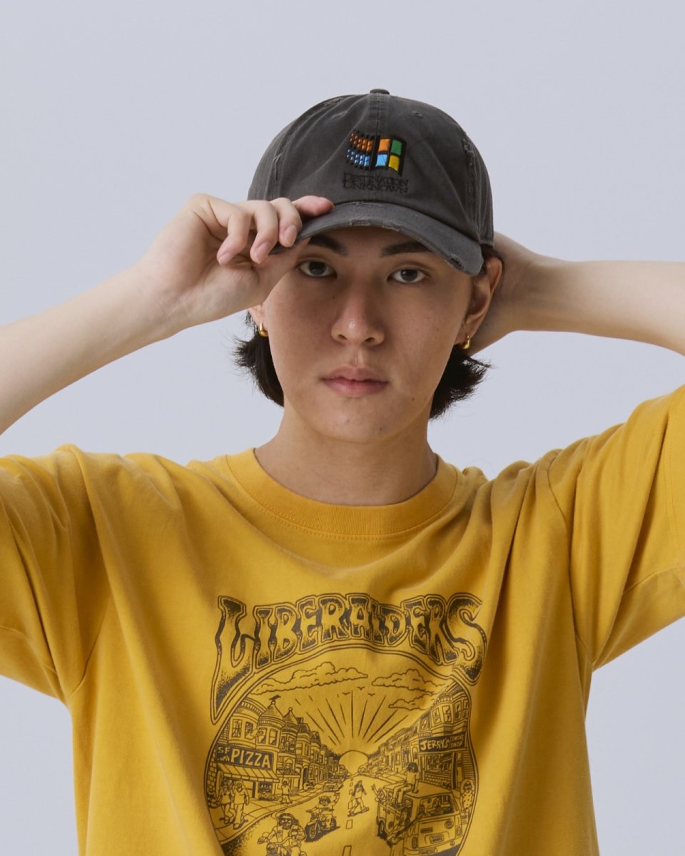 画像4: Liberaiders  OS LOGO DAMAGED CAP (4)