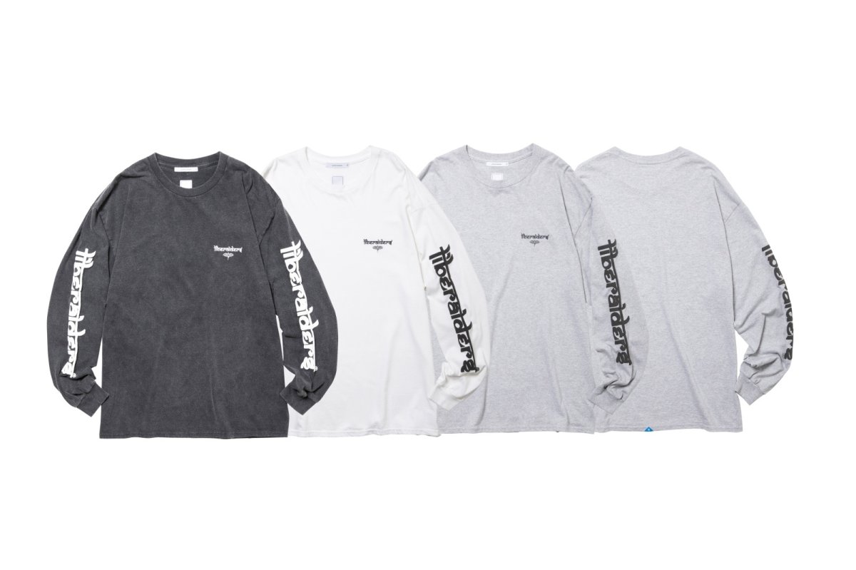画像1: Liberaiders  SLEEVE FONT L/S TEE (1)