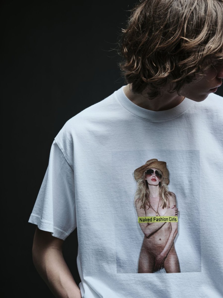 画像9: MINEDENIM  Mike Dowson Naked Summer Girl Photo Tee by Stie-lo (9)