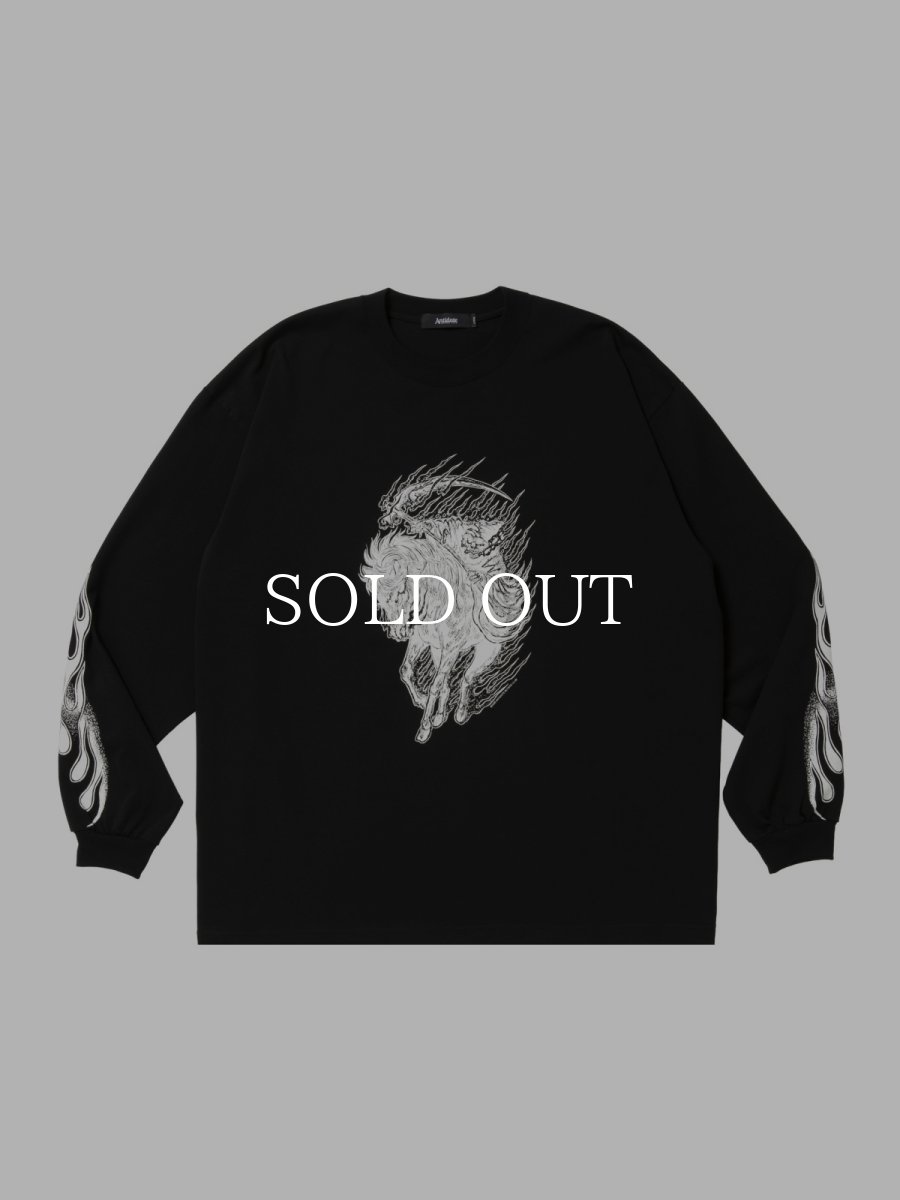 画像1: ANTIDOTE BUYERS CLUB   Pima Cotton L/S Tee (Reaper) (1)