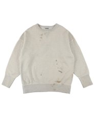 画像1: BOW WOW  REPAIRED DOUBLE V SWEATSHIRT (1)