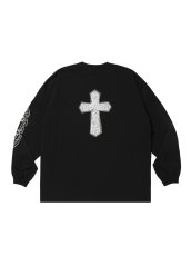 画像2: ANTIDOTE BUYERS CLUB   Pima Cotton L/S Tee (Leaf Skull) (2)