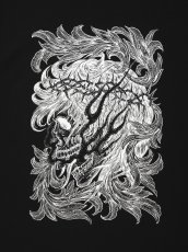 画像6: ANTIDOTE BUYERS CLUB   Pima Cotton L/S Tee (Leaf Skull) (6)
