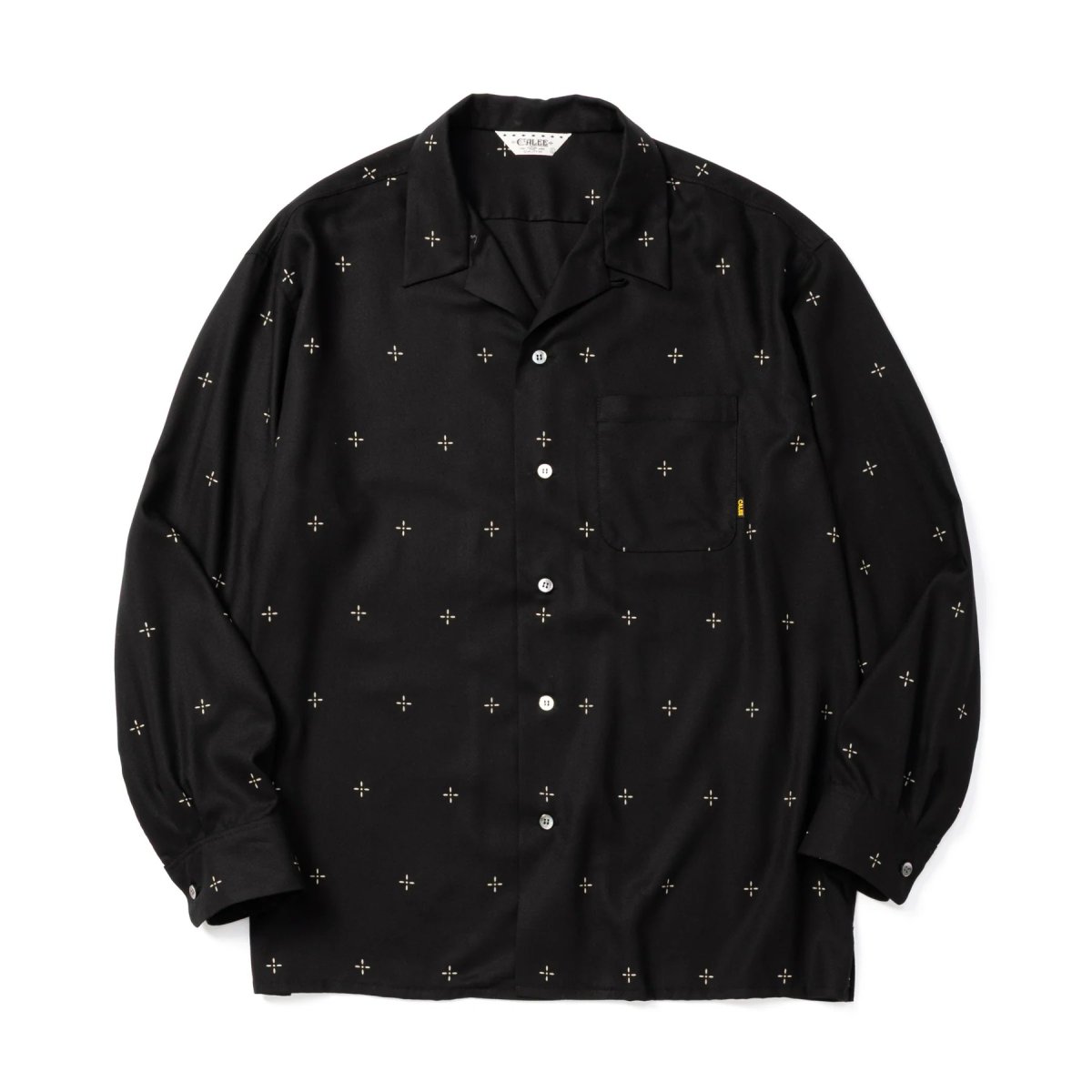 画像1: CALEE  CROSS PATTERN SH (1)
