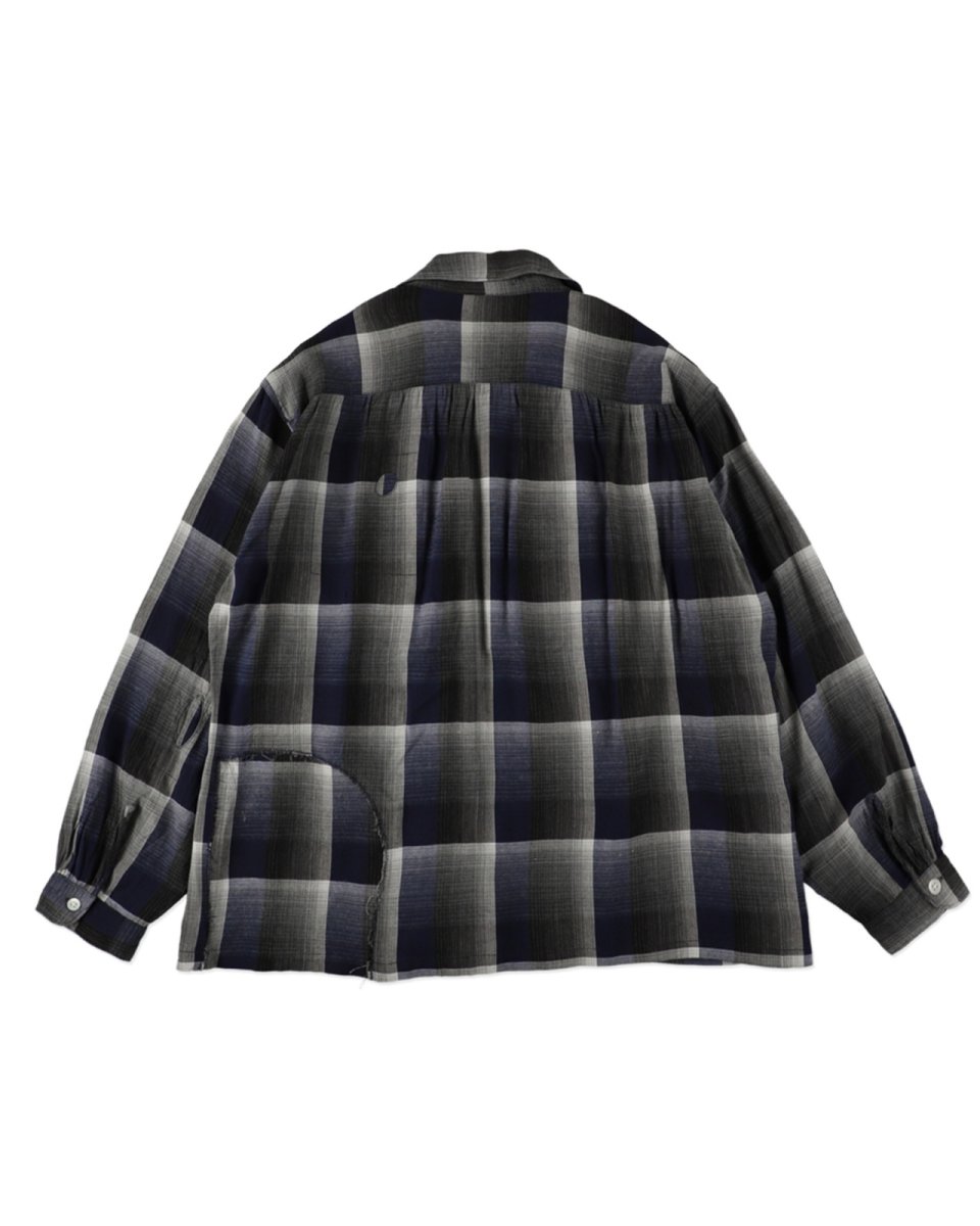 画像2: BOW WOW  CHECK RAYON SHIRT (2)