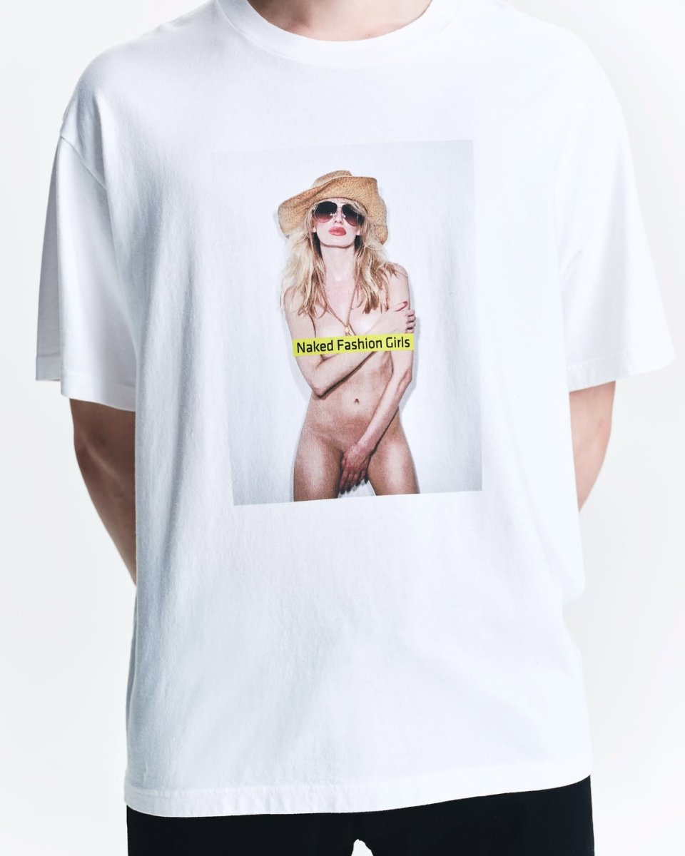 画像8: MINEDENIM  Mike Dowson Naked Summer Girl Photo Tee by Stie-lo (8)