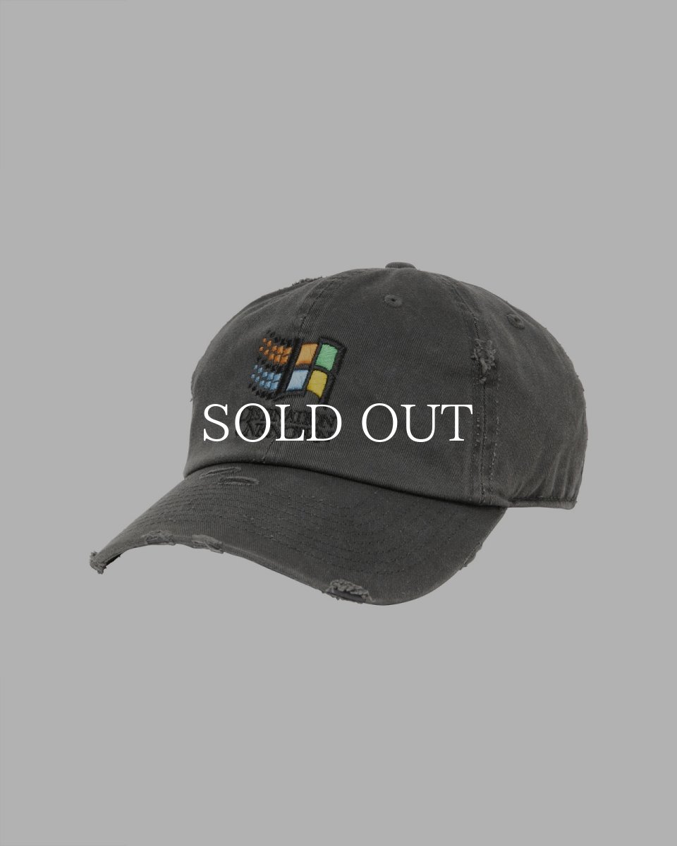 画像1: Liberaiders  OS LOGO DAMAGED CAP (1)