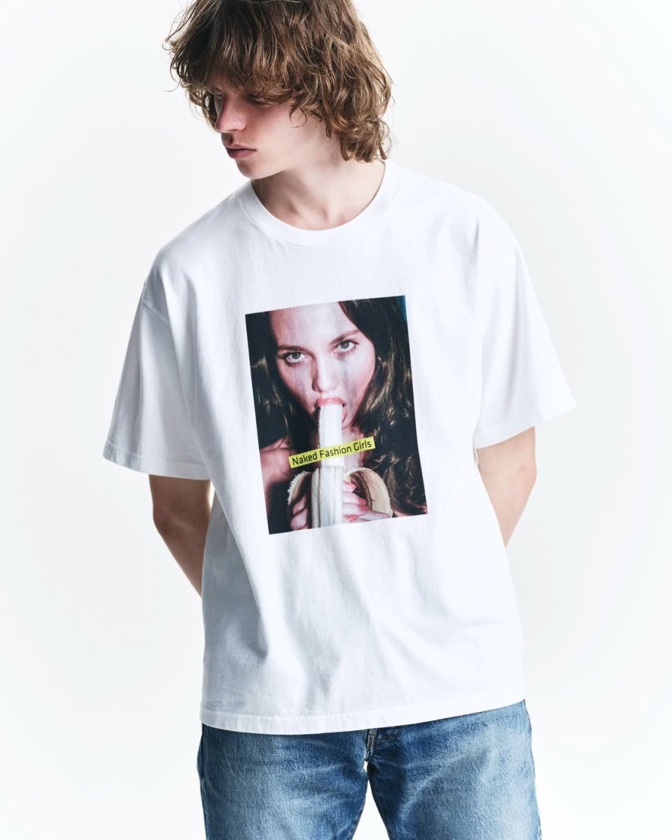 画像7: MINEDENIM  Mike Dowson Holding a Banana Girl Photo Tee by Stie-lo (7)