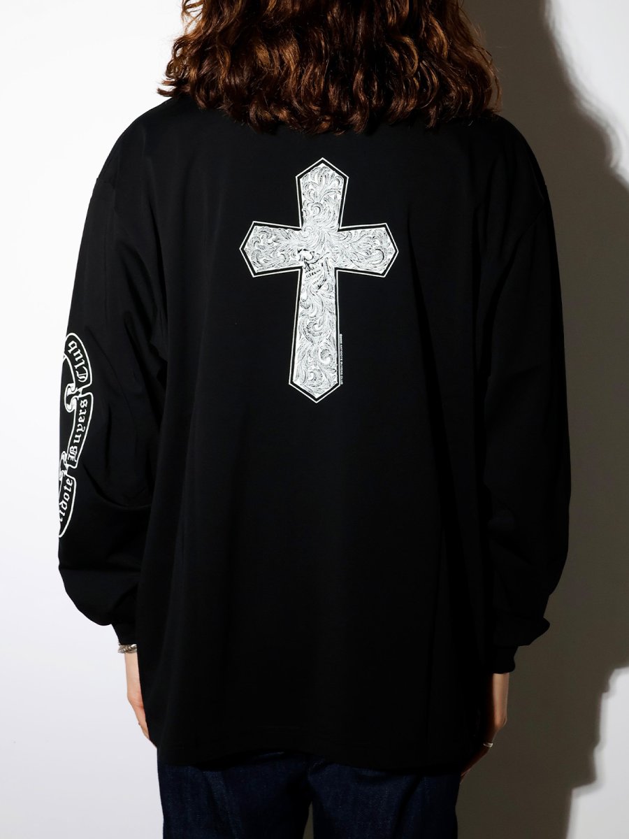 画像5: ANTIDOTE BUYERS CLUB   Pima Cotton L/S Tee (Leaf Skull) (5)