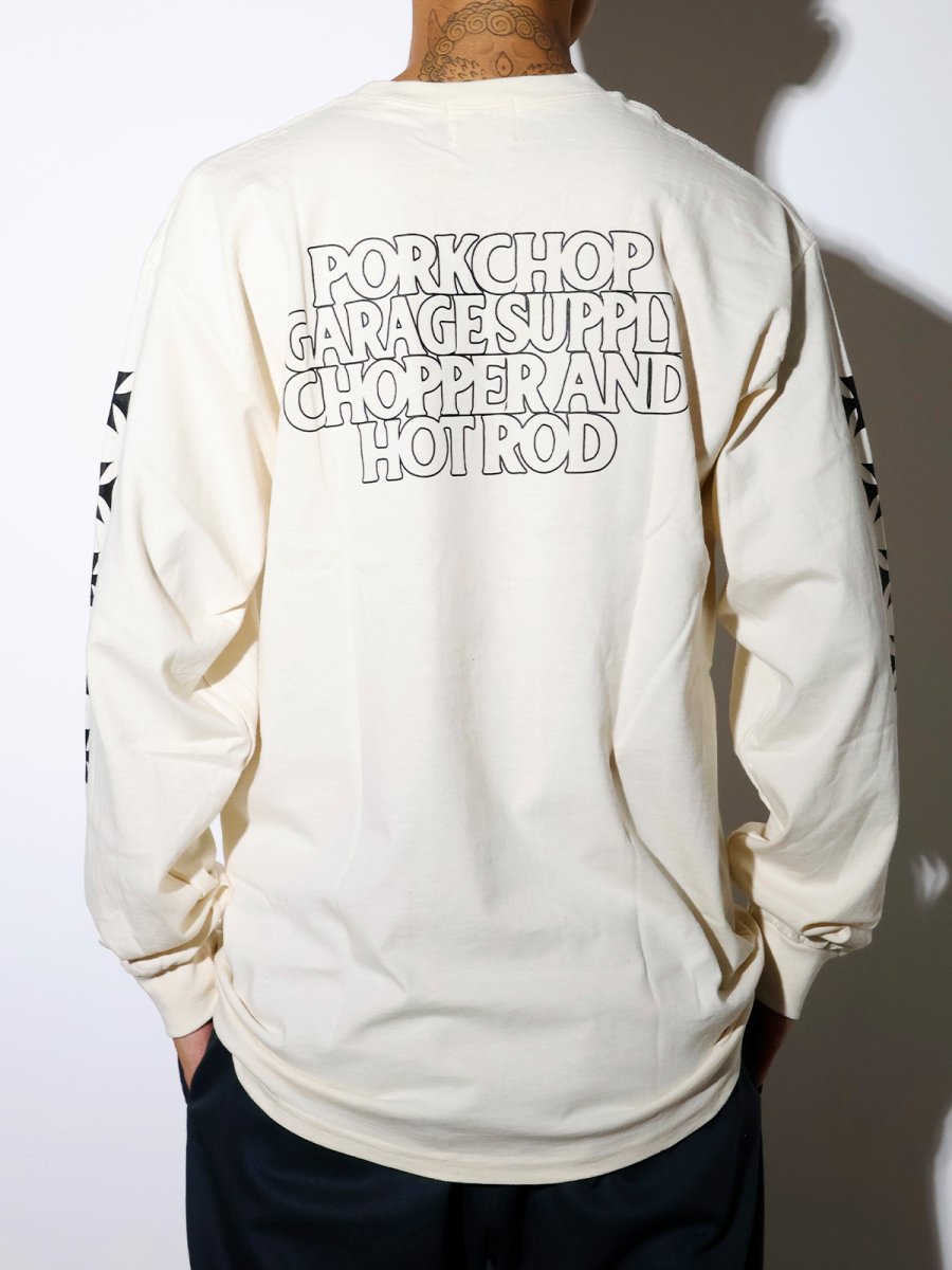 画像5: PORKCHOP GARAGE SUPPLY  C&H LOGO L/S TEE (5)