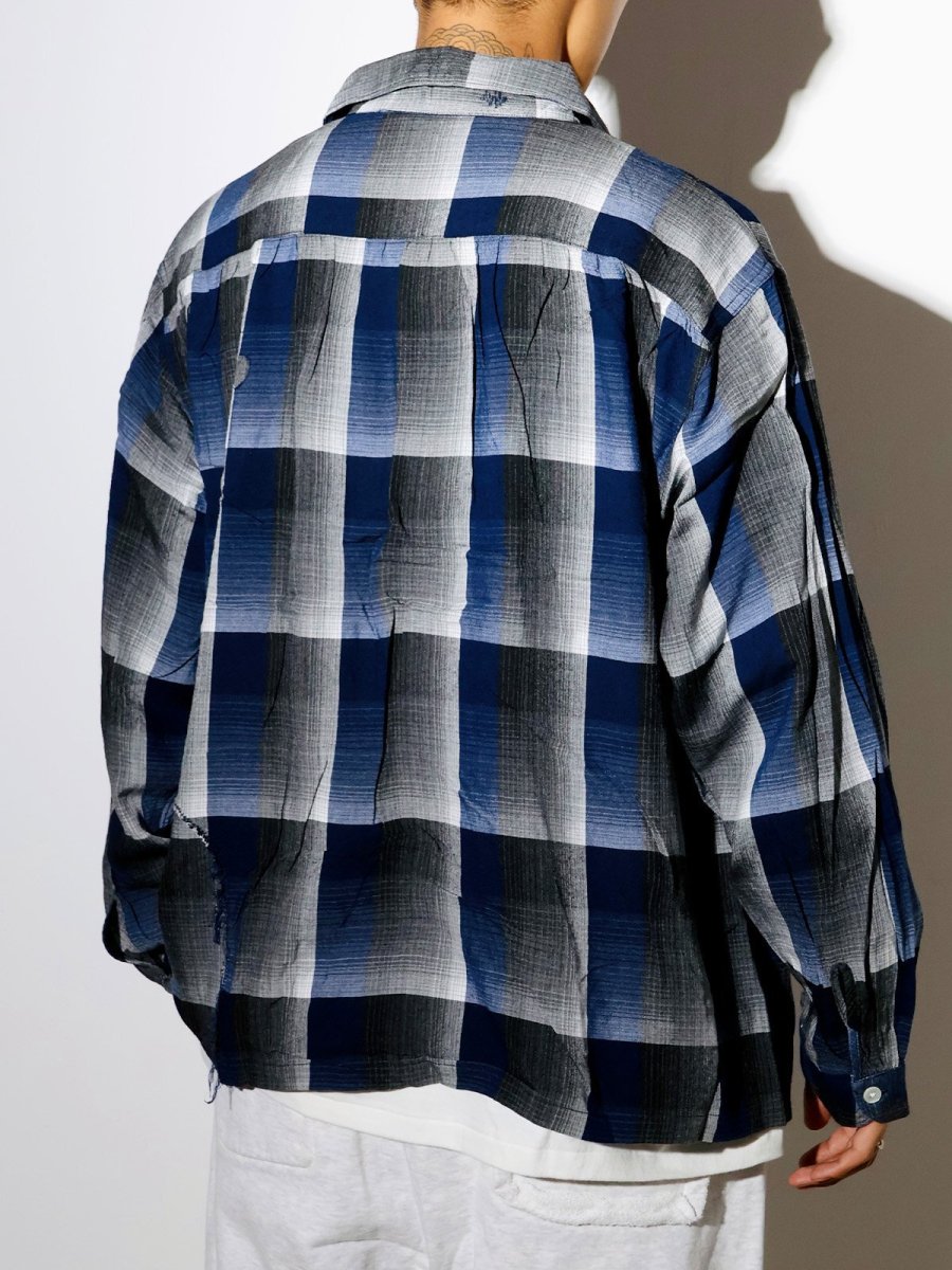 画像5: BOW WOW  CHECK RAYON SHIRT (5)