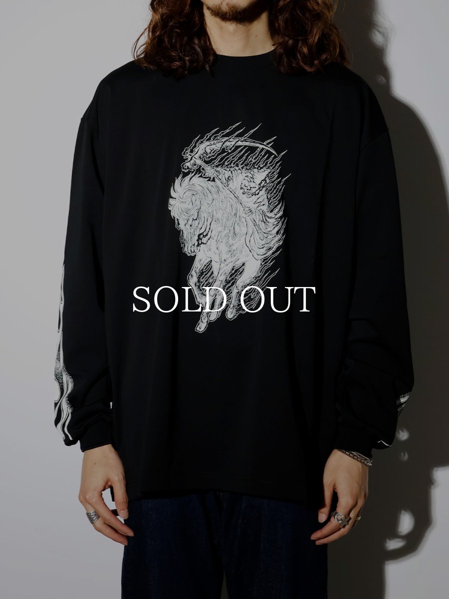 画像3: ANTIDOTE BUYERS CLUB   Pima Cotton L/S Tee (Reaper) (3)