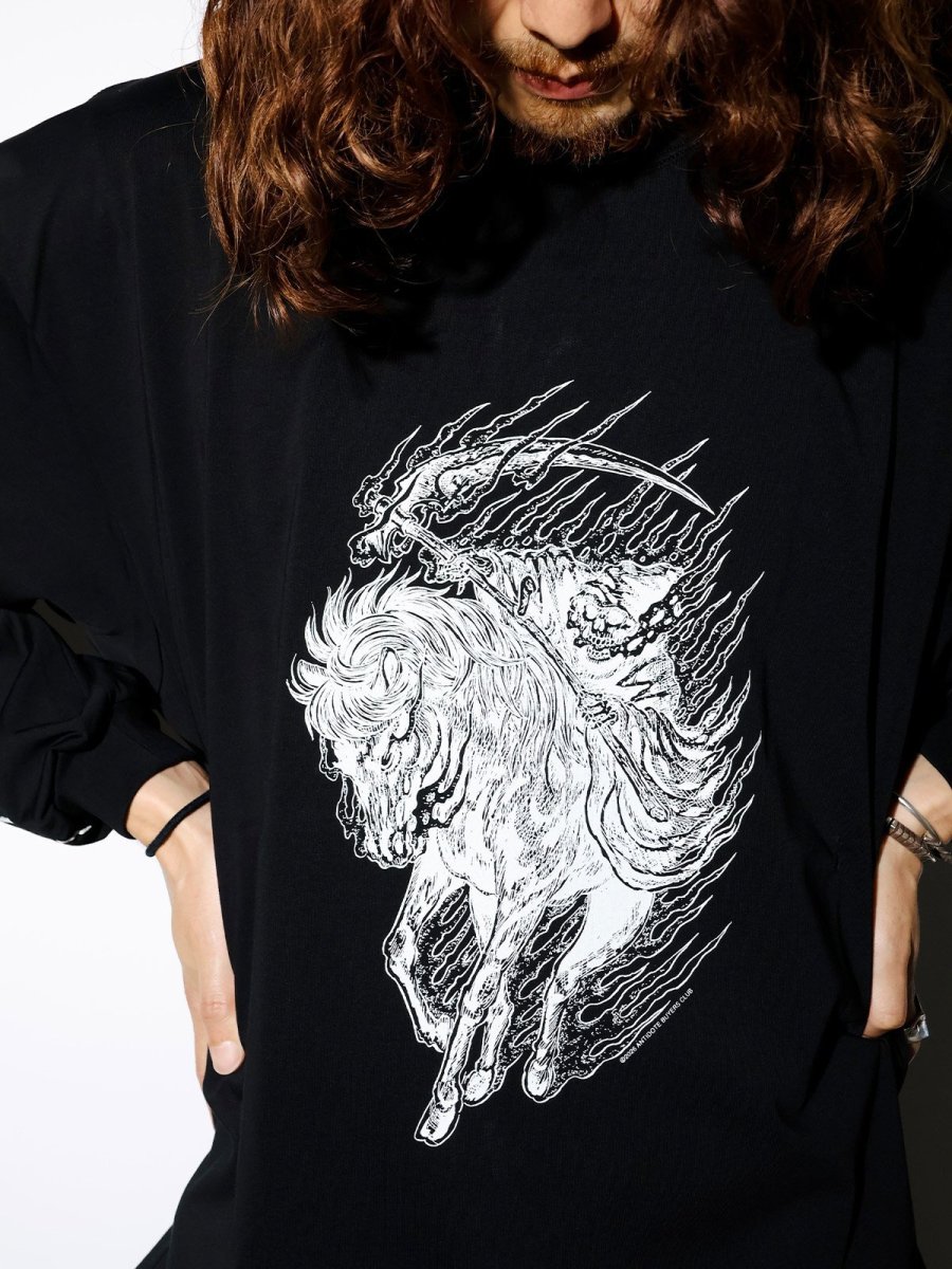 画像4: ANTIDOTE BUYERS CLUB   Pima Cotton L/S Tee (Reaper) (4)