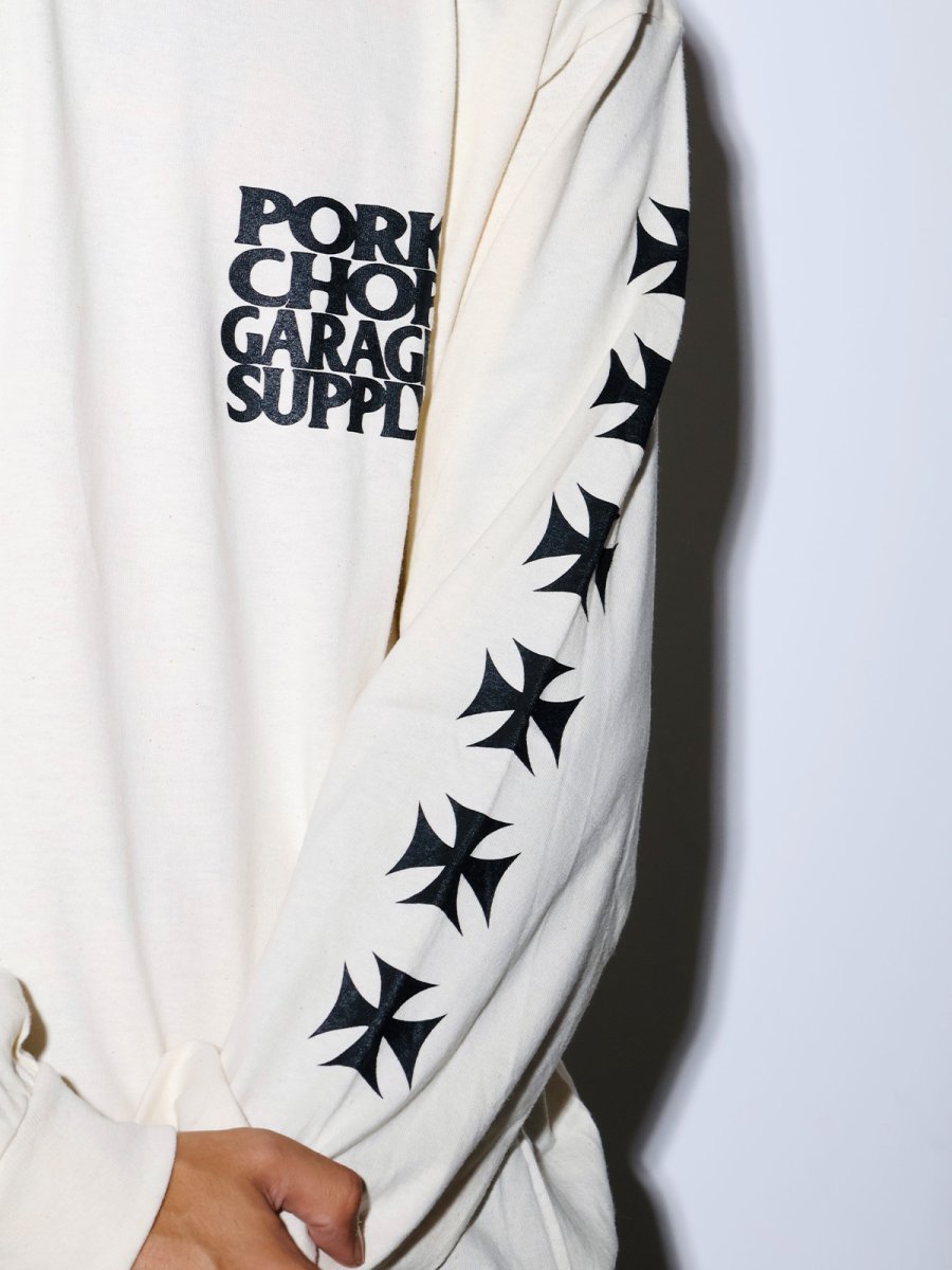 画像4: PORKCHOP GARAGE SUPPLY  C&H LOGO L/S TEE (4)