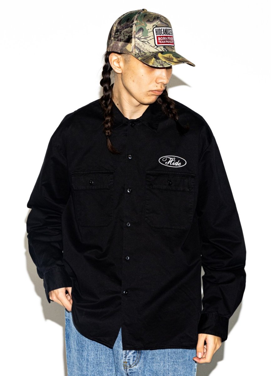 画像8: HideandSeek  Work L/S Shirt(26aw) (8)