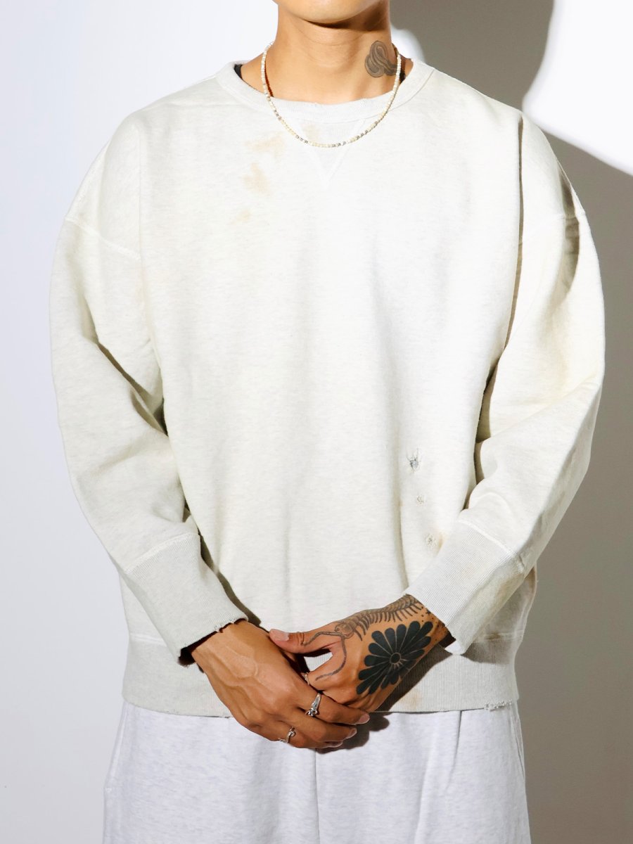 画像2: BOW WOW  REPAIRED DOUBLE V SWEATSHIRT (2)