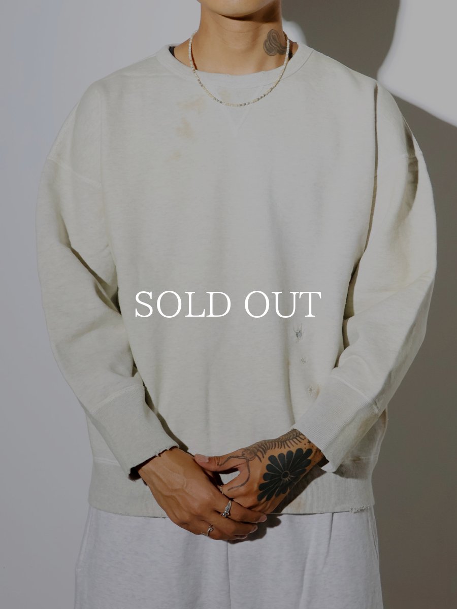 画像2: BOW WOW  REPAIRED DOUBLE V SWEATSHIRT (2)
