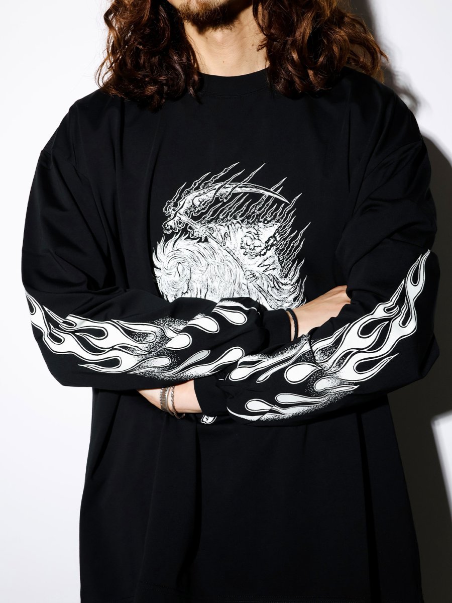 画像5: ANTIDOTE BUYERS CLUB   Pima Cotton L/S Tee (Reaper) (5)