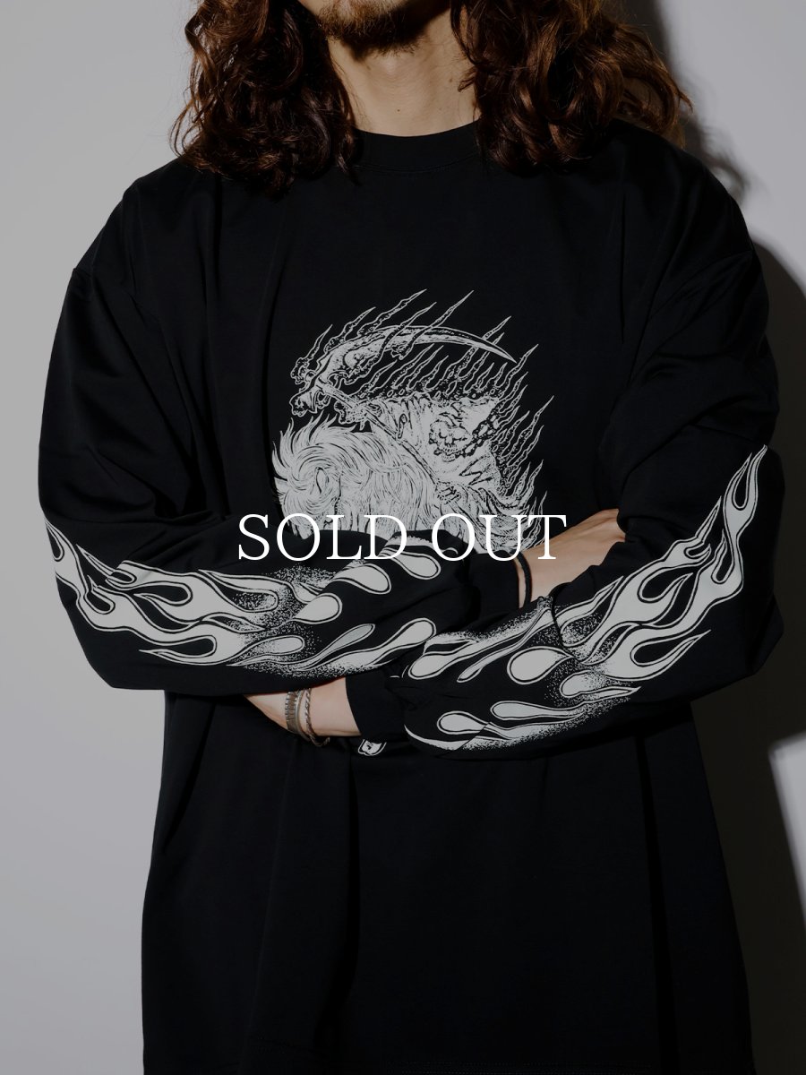 画像5: ANTIDOTE BUYERS CLUB   Pima Cotton L/S Tee (Reaper) (5)