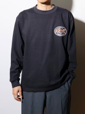 画像3: CALEE  VINTAGE TYPE SIGNBOARD L/S TEE ＜NATURALLY PAINT DESIGN＞ (3)