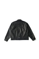 画像2: OLD JOE   PATINA HORSE-HIDE RIVETED JACKET (2)