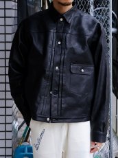 画像3: OLD JOE   PATINA HORSE-HIDE RIVETED JACKET (3)