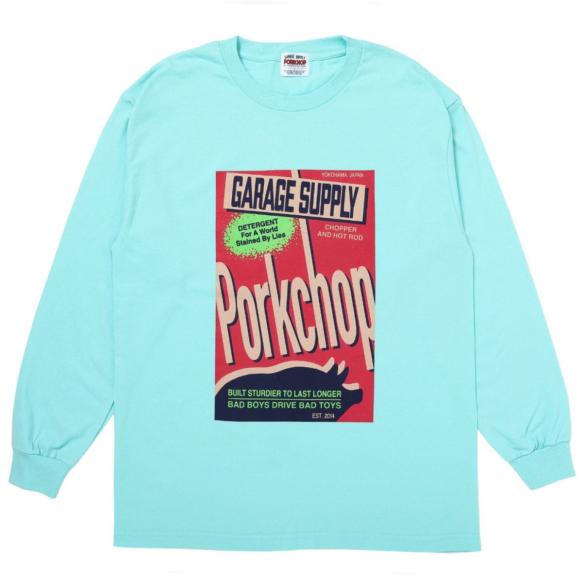 画像13: PORKCHOP GARAGE SUPPLY  DETERGENT L/S TEE (13)