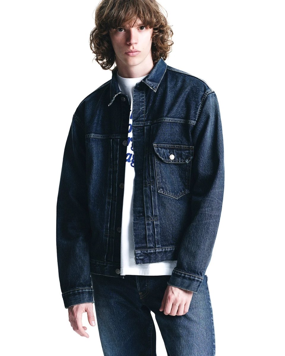 画像7: MINEDENIM  Denim Classic Trucker Jacket TYPE-1 USD (7)