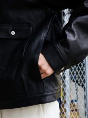 画像6: OLD JOE   PATINA HORSE-HIDE RIVETED JACKET (6)