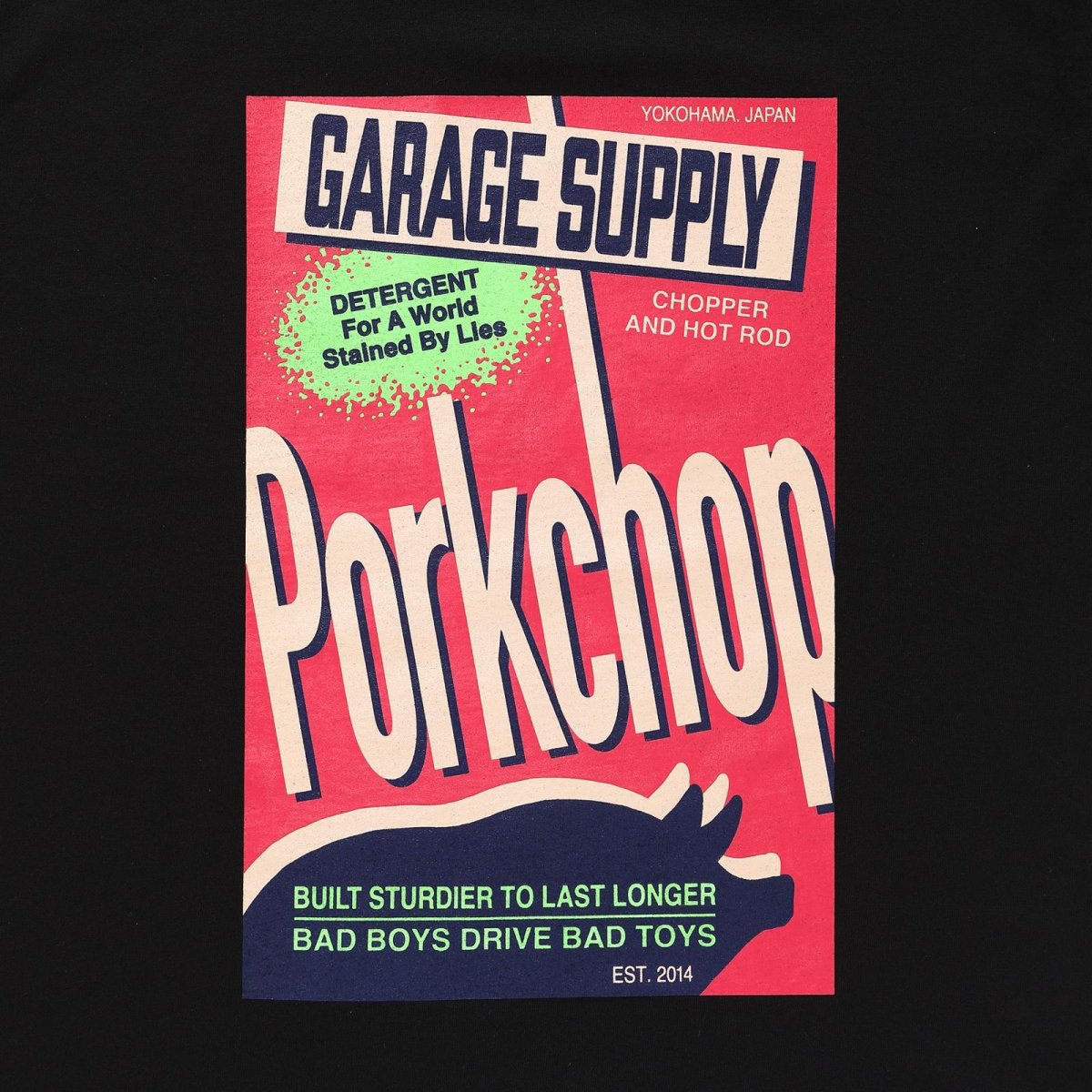画像6: PORKCHOP GARAGE SUPPLY  DETERGENT L/S TEE (6)