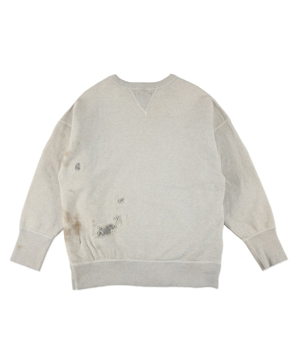 画像2: BOW WOW  REPAIRED DOUBLE V SWEATSHIRT - U.S.ARMY (2)