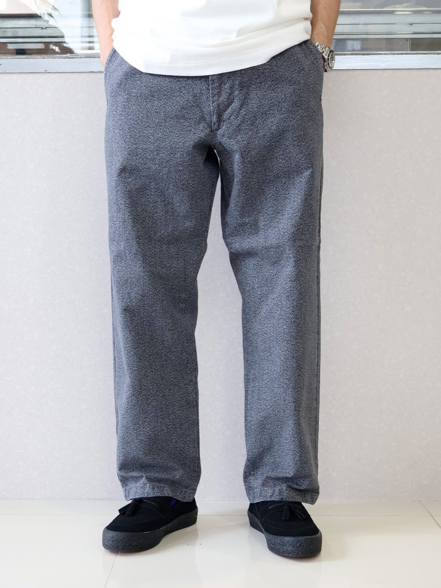画像4: STANDARD CALIFORNIA  SD Black Chambray Pants W Vintage Wash (4)