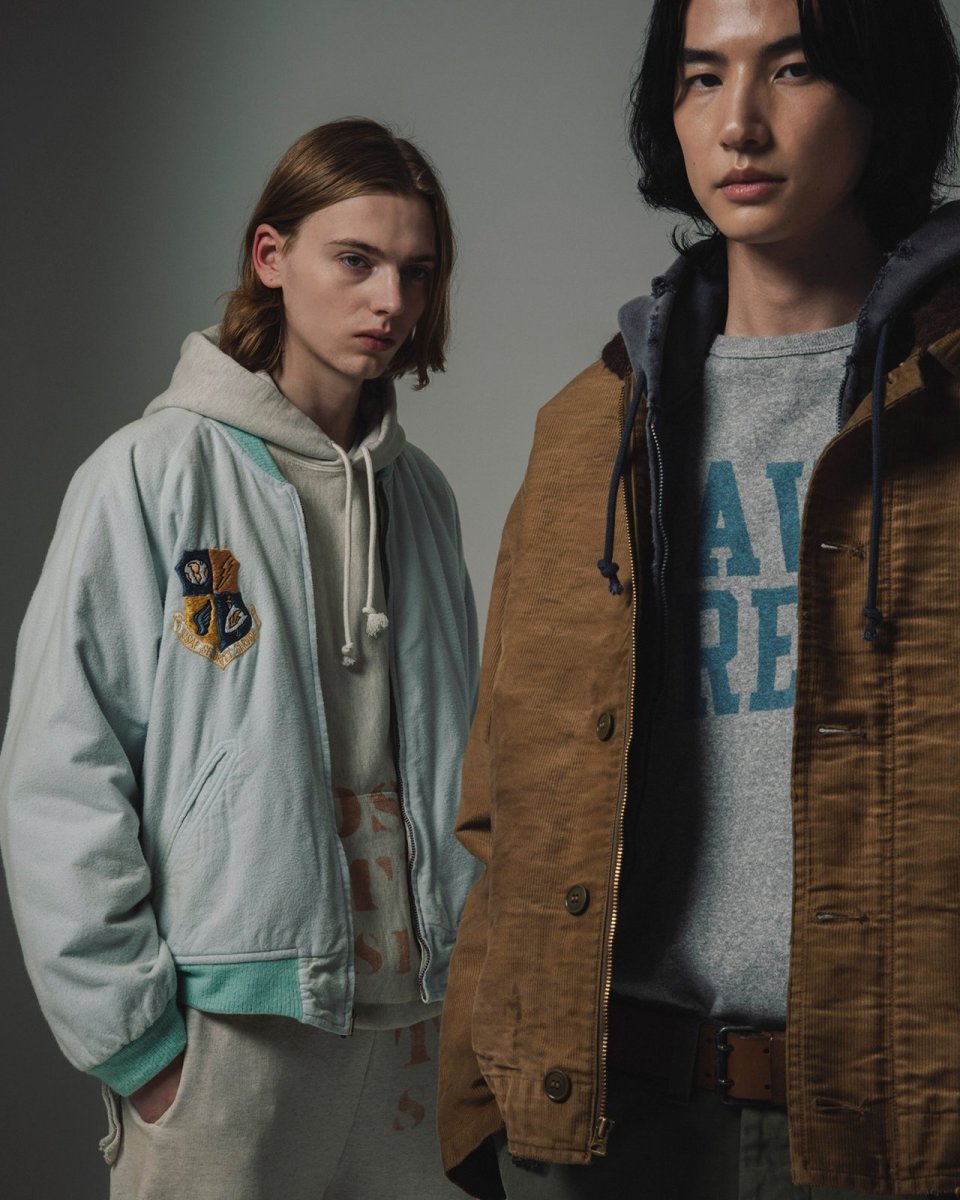 画像14: BOW WOW  WORN PULLOVER HOODIE – OSC TK S11 (14)