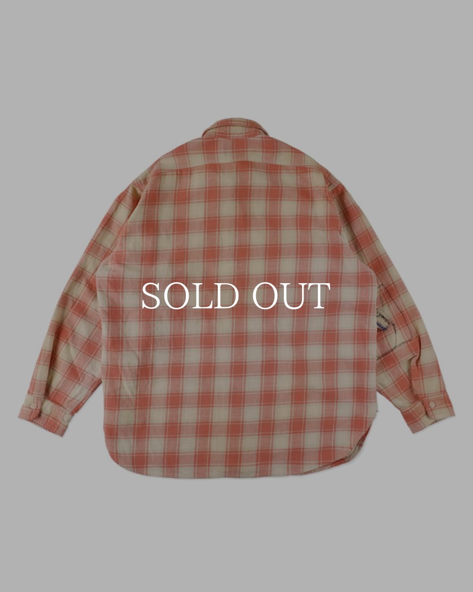 画像2: BOW WOW  REPAIRED CIG POCKET SHIRT (2)